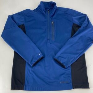 Ariattek Cold Series 1/4 Zip Pullover Men's Medium Blue Black Athletic